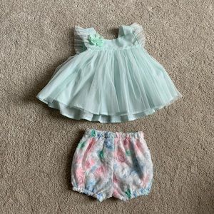 Pastel Dress and Bloomers